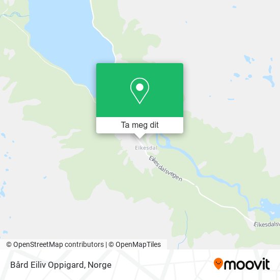 Bård Eiliv Oppigard kart