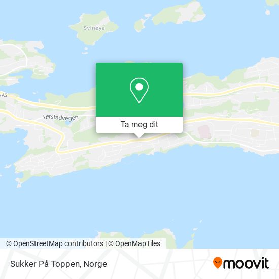 Sukker På Toppen kart