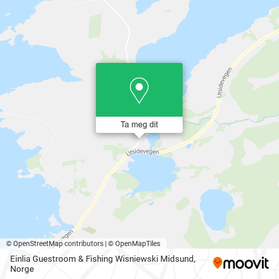 Einlia Guestroom & Fishing Wisniewski Midsund kart