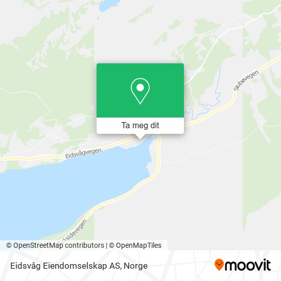 Eidsvåg Eiendomselskap AS kart