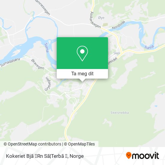 Kokeriet Bjã ̧Rn Sã¦Terbã ̧ kart