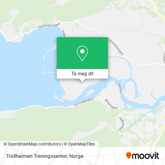 Trollheimen Treningssenter kart
