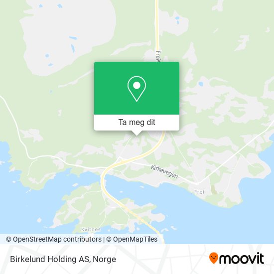 Birkelund Holding AS kart