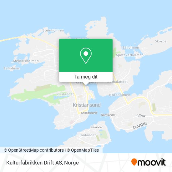 Kulturfabrikken Drift AS kart