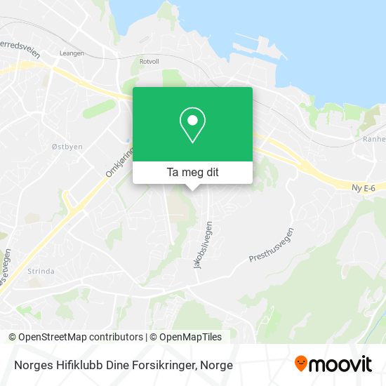 Norges Hifiklubb Dine Forsikringer kart