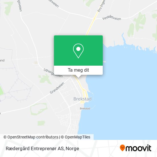 Rædergård Entreprenør AS kart