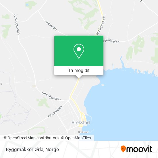 Byggmakker Ørla kart