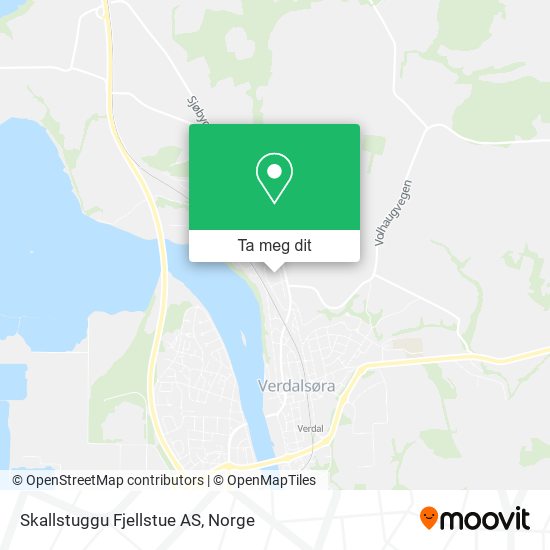 Skallstuggu Fjellstue AS kart