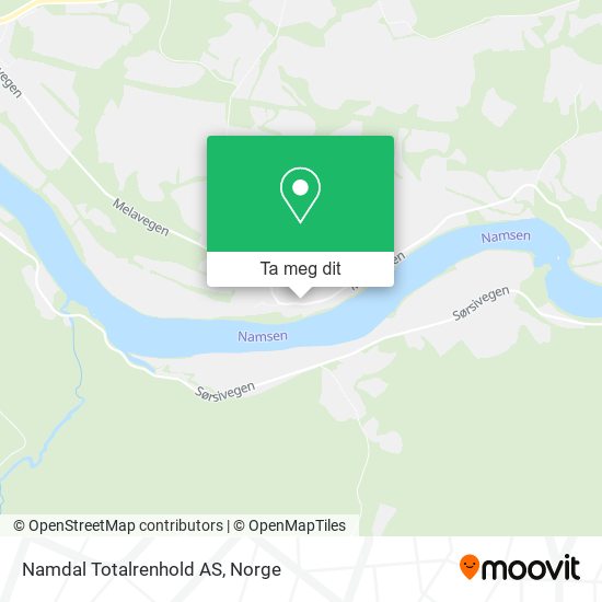 Namdal Totalrenhold AS kart