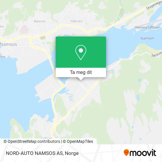 NORD-AUTO NAMSOS AS kart