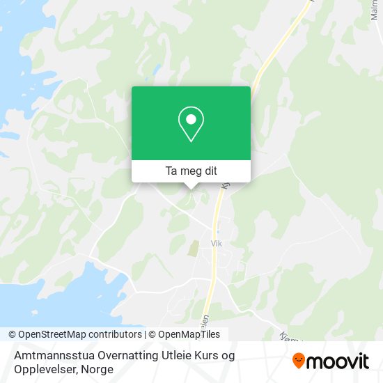Amtmannsstua Overnatting Utleie Kurs og Opplevelser kart