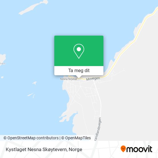 Kystlaget Nesna Skøytevern kart