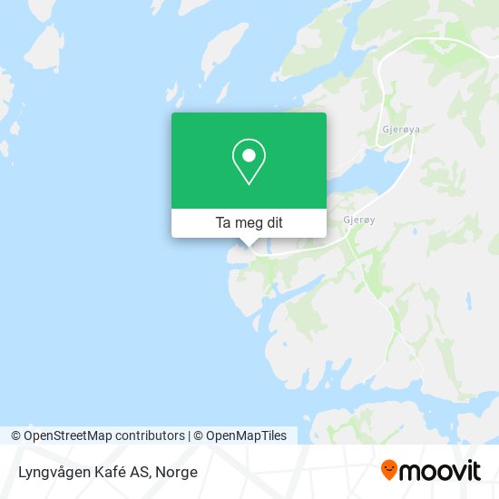 Lyngvågen Kafé AS kart