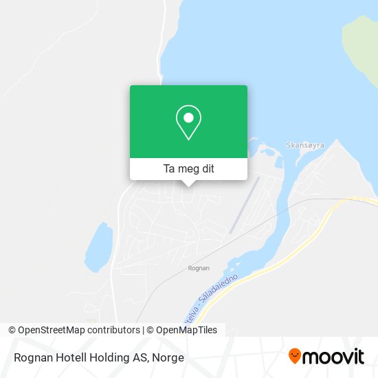Rognan Hotell Holding AS kart