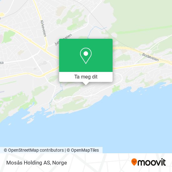 Mosås Holding AS kart