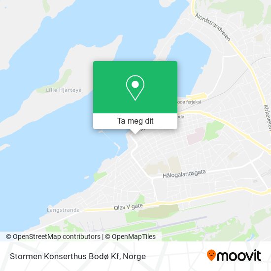 Stormen Konserthus Bodø Kf kart