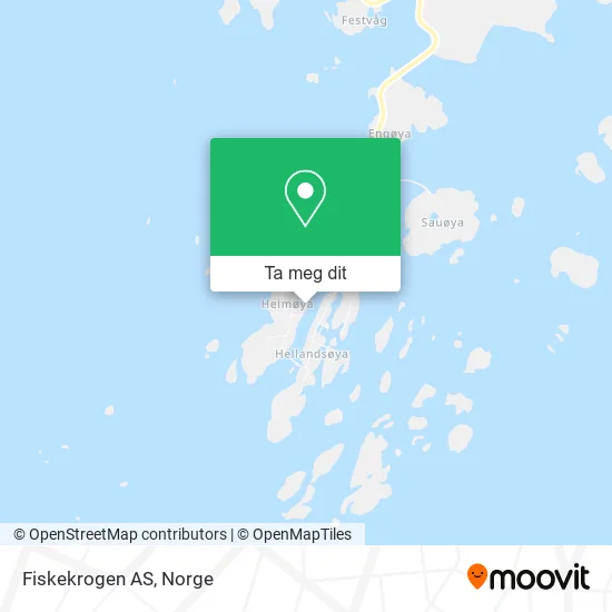 Fiskekrogen AS kart