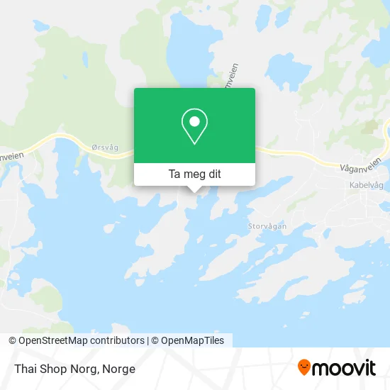 Thai Shop Norg kart