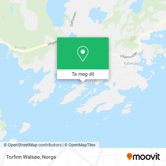 Torfinn Walsøe kart