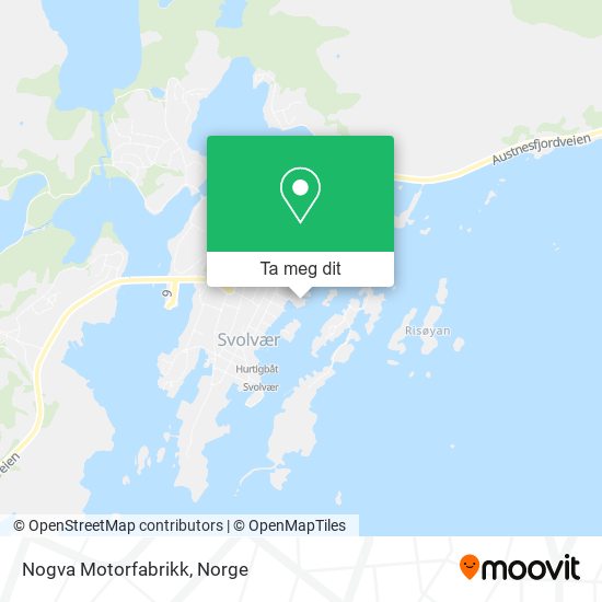 Nogva Motorfabrikk kart