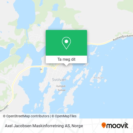Axel Jacobsen Maskinforretning AS kart