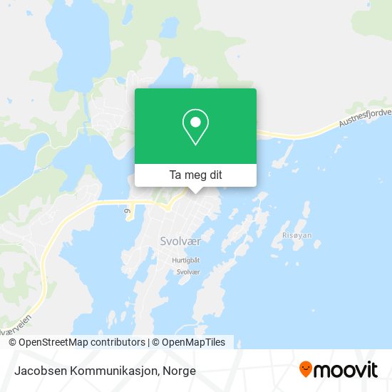 Jacobsen Kommunikasjon kart