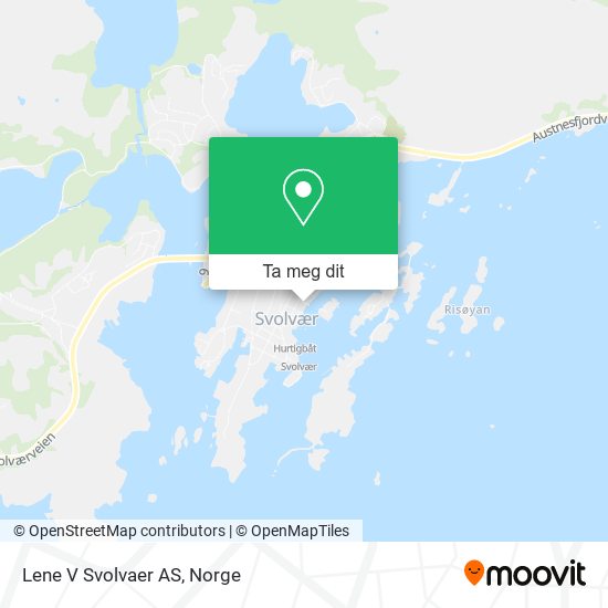 Lene V Svolvaer AS kart