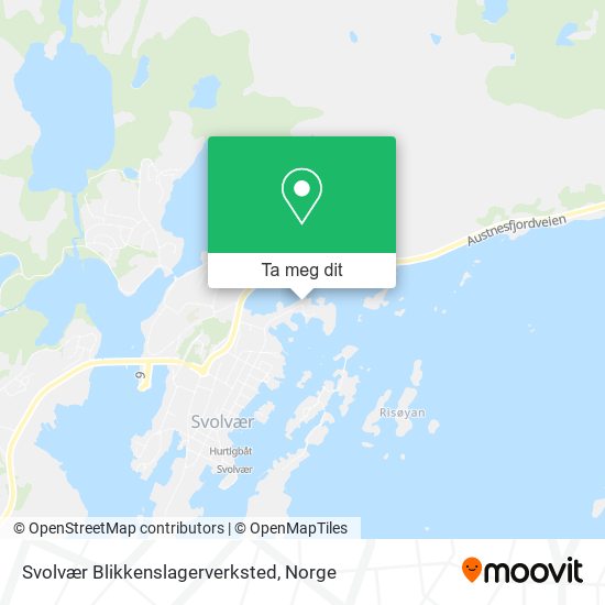 Svolvær Blikkenslagerverksted kart