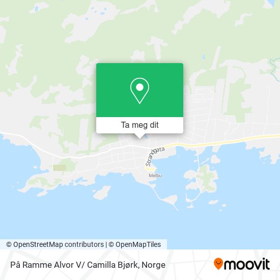 På Ramme Alvor V/ Camilla Bjørk kart