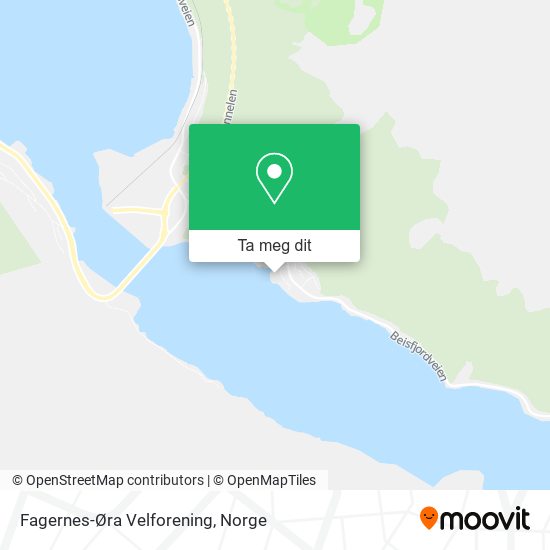 Fagernes-Øra Velforening kart