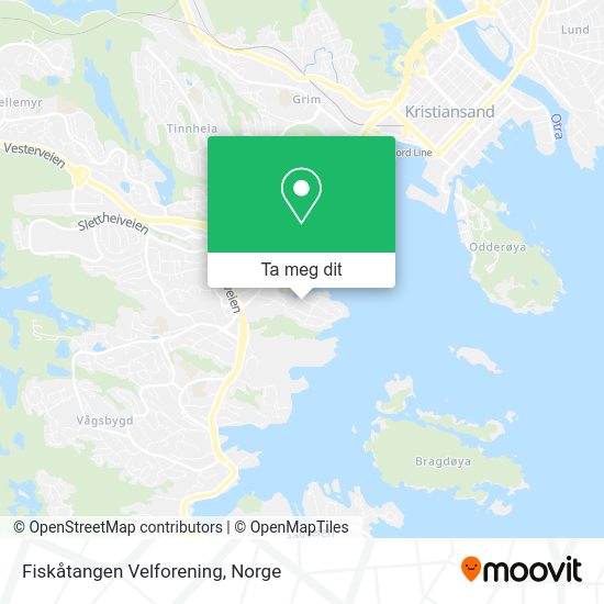 Fiskåtangen Velforening kart
