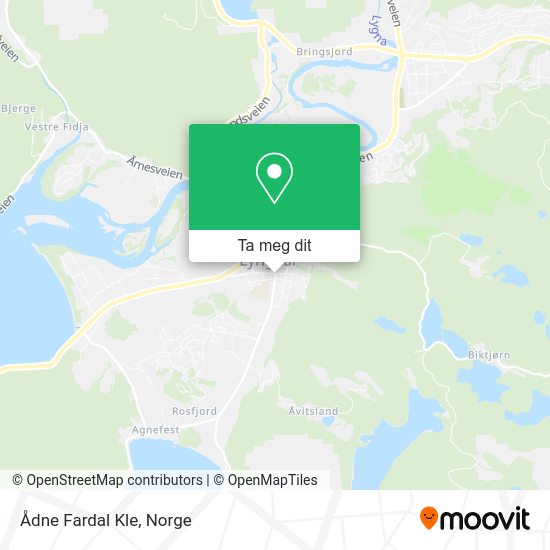 Ådne Fardal Kle kart