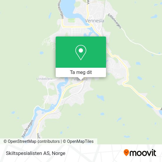 Skiltspesialisten AS kart