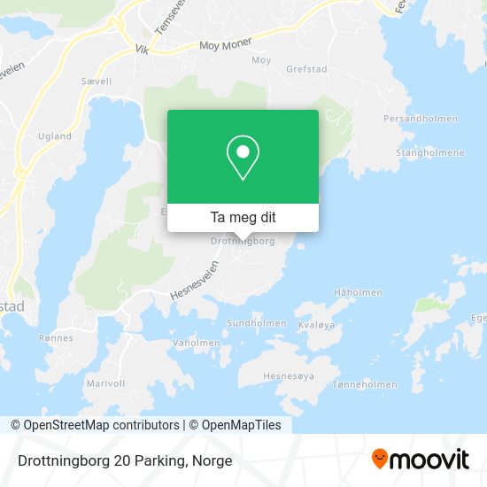 Drottningborg 20 Parking kart
