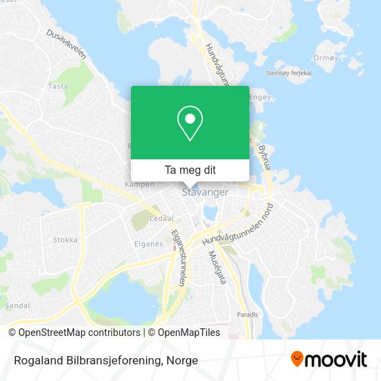 Rogaland Bilbransjeforening kart