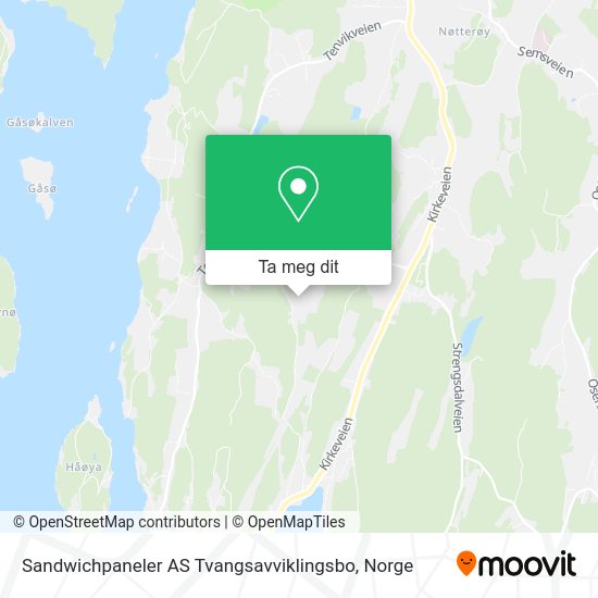 Sandwichpaneler AS Tvangsavviklingsbo kart