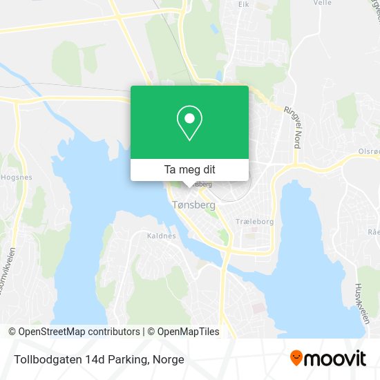 Tollbodgaten 14d Parking kart