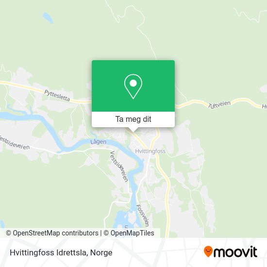 Hvittingfoss Idrettsla kart