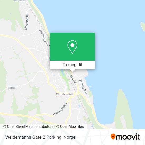 Weidemanns Gate 2 Parking kart