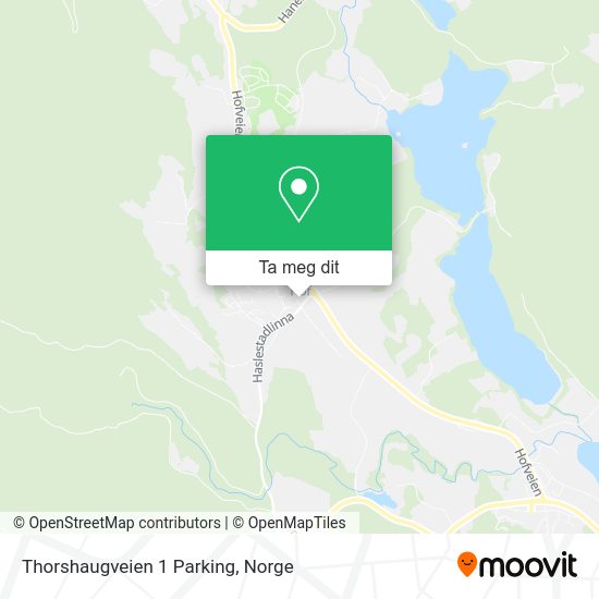 Thorshaugveien 1 Parking kart
