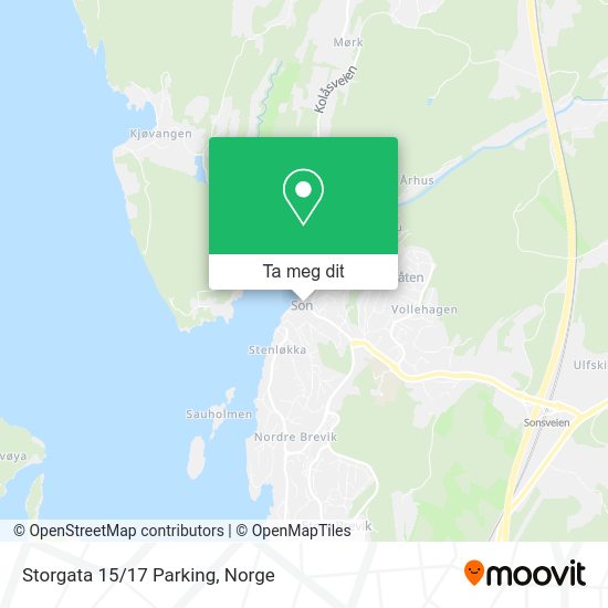Storgata 15/17 Parking kart