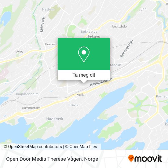 Open Door Media Therese Vågen kart