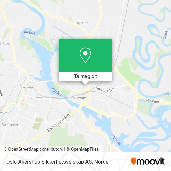 Oslo Akershus Sikkerhetsselskap AS kart