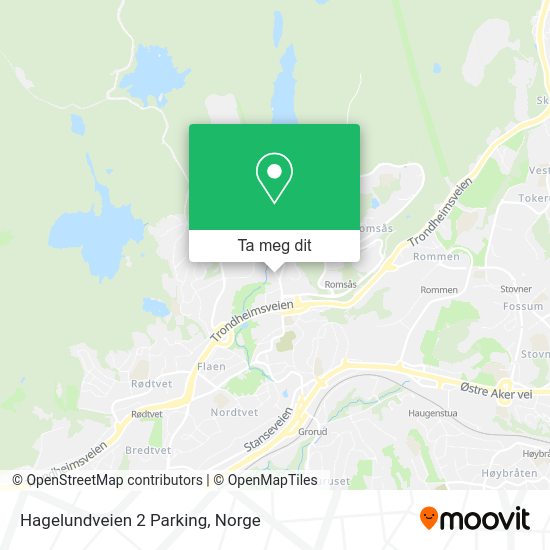 Hagelundveien 2 Parking kart