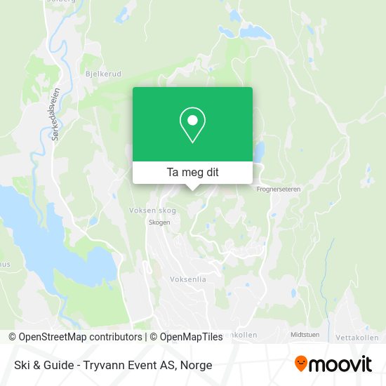 Ski & Guide - Tryvann Event AS kart