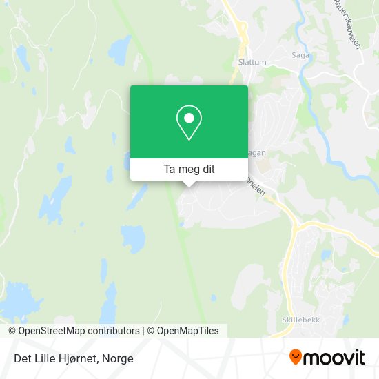 Det Lille Hjørnet kart
