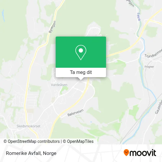Romerike Avfall kart