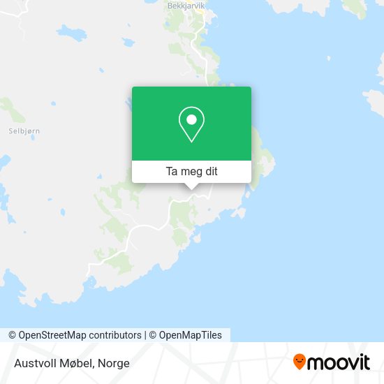 Austvoll Møbel kart