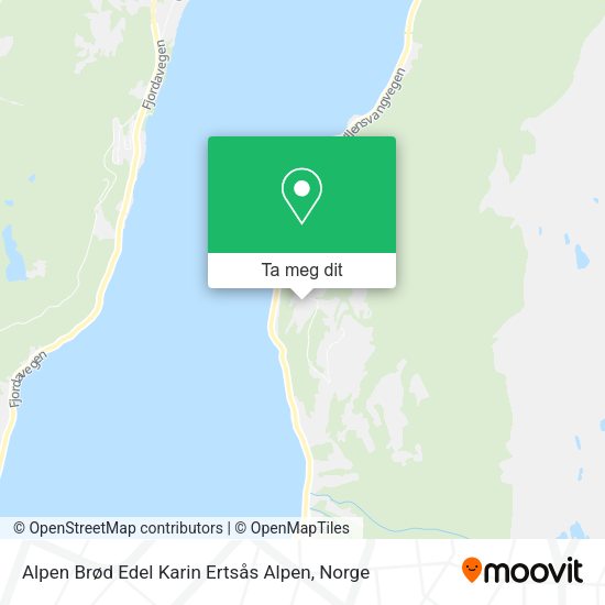 Alpen Brød Edel Karin Ertsås Alpen kart