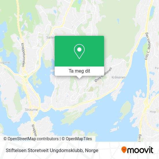 Stiftelsen Storetveit Ungdomsklubb kart